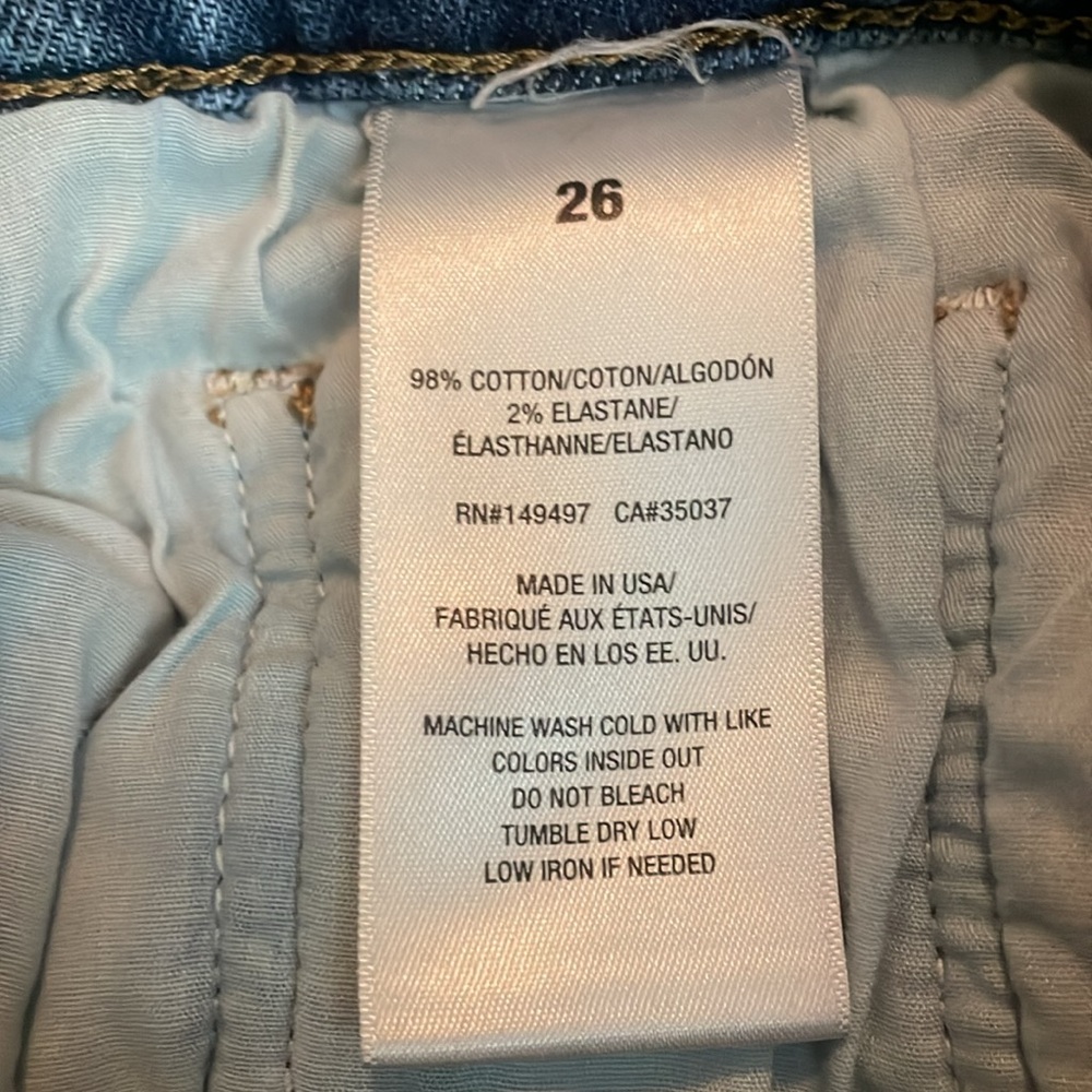 Favorite Daughter Blue High Rise Jeans - Picture 7 of 7